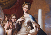immagine di Madonna dal collo lungo (Madonna col Bambino, angeli e un profeta)