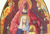 immagine di Madonna col Bambino, sant’Anna e angeli