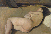immagine di Nuda (studio per Meriggio)