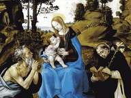 immagine di Madonna col bambino e Santi Girolamo, Battista, Gregorio e Andrea