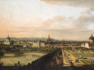 immagine di Veduta di Vienna dal Palazzo del Belvedere