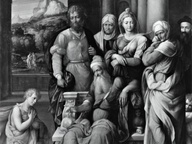 immagine di San Giovanni Battista si accomiata dal Padre