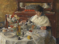 immagine di Anversa • La mangiatrice di ostriche, James Ensor