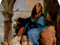 immagine di La Vergine con le Sante Rosa da Lima, Caterina da Siena e Agnese da Montepulciano