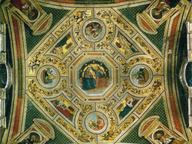 immagine di Incoronazione della Vergine, Evangelisti, Dottori e Sibille