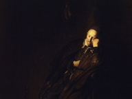 immagine di Ritratto di vecchio dormiente