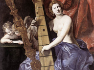 immagine di Venere suona l’Arpa (Allegoria della Musica)