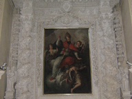 immagine di Sant'Oronzo in gloria che protegge Lecce
