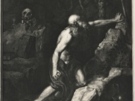 immagine di San Girolamo penitente nel deserto
