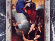 immagine di Madonna con Bambino e anime purganti