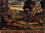 immagine di San Giorgio uccide il Drago