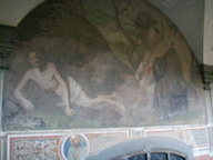 immagine di San Benedetto nei rovi
