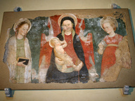 immagine di Madonna fra due sante