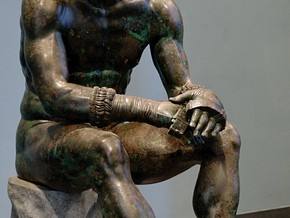 immagine di Pugile a riposo