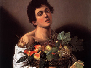 immagine di Ragazzo con la Canestra di Frutta
