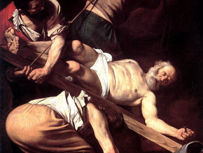 immagine di Crocifissione di San Pietro