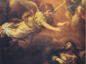 immagine di Sant’Alessio moribondo