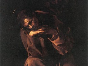 immagine di San Francesco in preghiera