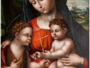immagine di Madonna con il Bambino e San Giovannino