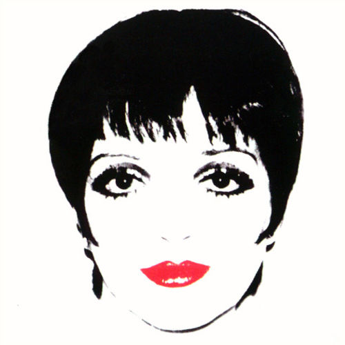 Andy Warhol,<em> Liza Minnelli&nbsp;white ground</em>, 1978. Colori acrilici stesi con telai di seta su Lenbnox Museum board, cm. 101,6x101,6. Collezione Rosini Gutman