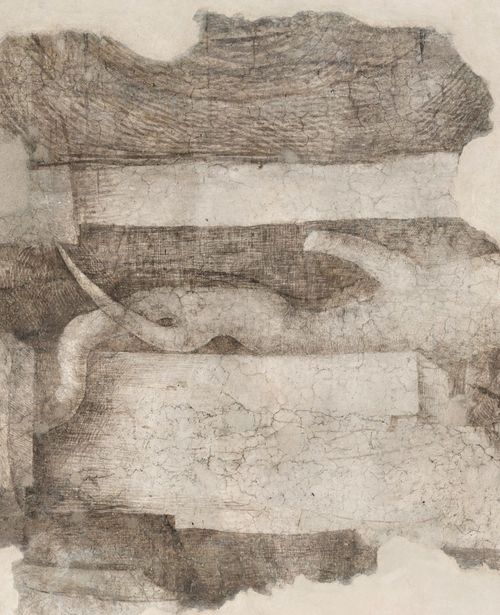 Leonardo da Vinci, <em>Decorazione pittorica della Sala delle Asse: Monocromo</em>, 1498 circa, Dipinto murale (Particolare), Milano, Castello Sforzesco