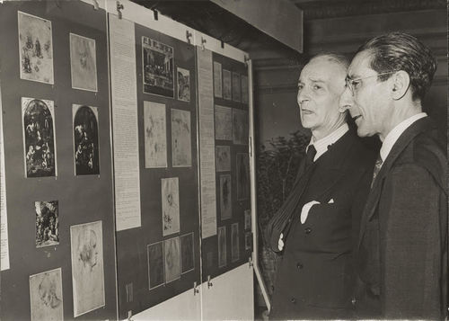 Giorgio Castelfranco con Antonio Segni nel 1952&nbsp; | Courtesy &copy; Fondazione CDSE<br />