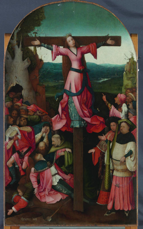 Jheronimus Bosch, <em>Trittico di Santa Liberata o Wilgerfortis</em>, 1497 circa, Gallerie dell'Accademia, Venezia