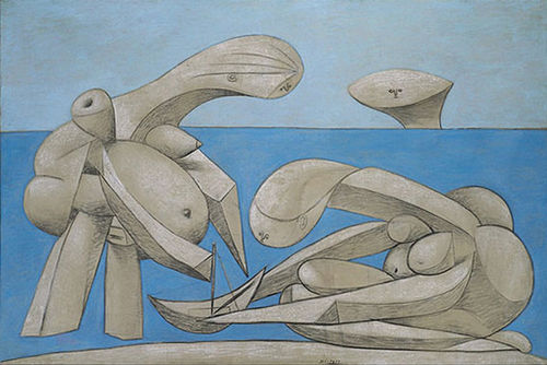 Pablo Picasso, Sulla spiaggia, 1937