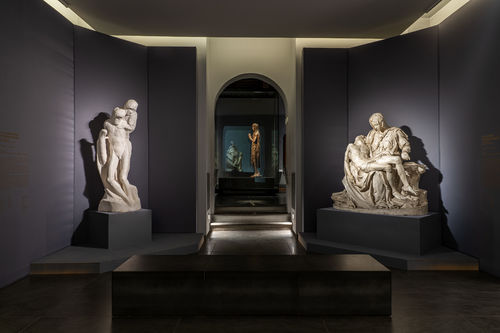 Le Tre Piet&agrave; di Michelangelo. Non vi si pensa quanto sangue costa, Museo dell&rsquo;Opera del Duomo, Firenze I Ph. Ela Bialkowska, OKNO studio