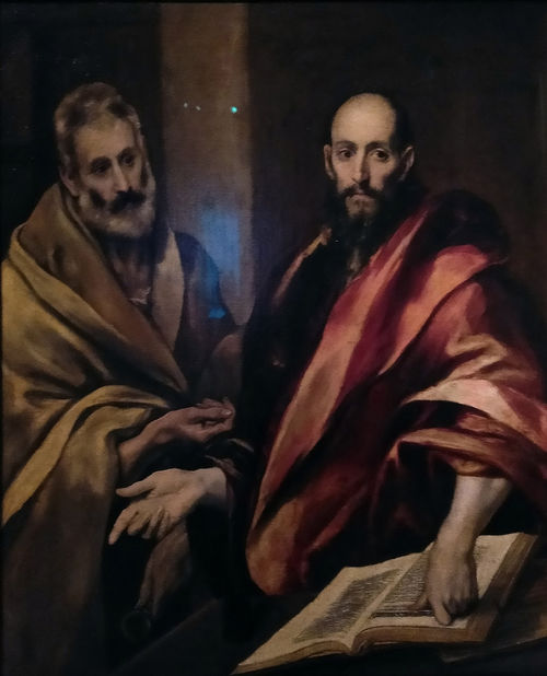 El Greco, Santi Pietro e Paolo, 1587-1592. Museo dell'Ermitage, San Pietroburgo