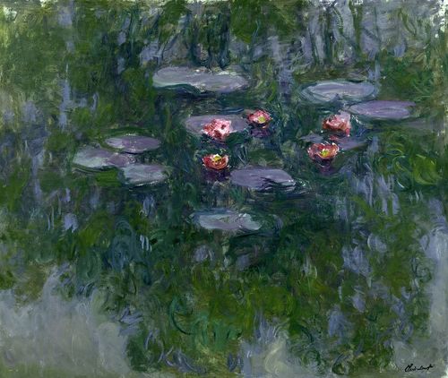 Claude Monet, <em>Nymph&eacute;a</em>s, 1916-1919