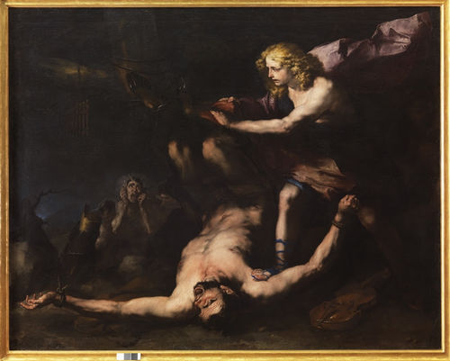 Luca Giordano, <em>Apollo e Marsia</em>, 1657