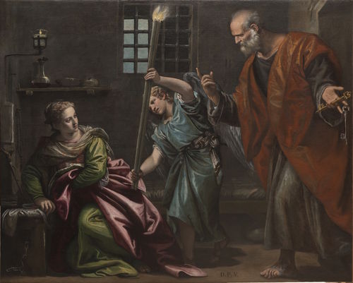 Paolo Veronese, Sant'Agata in prigione visitata da San Pietro, 1566