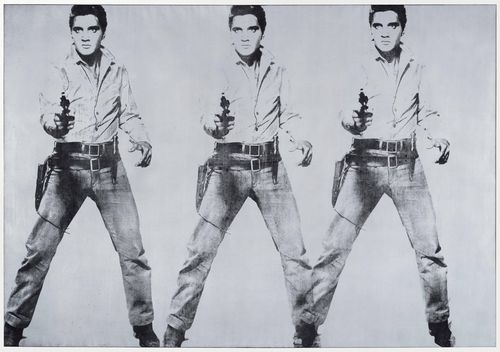  Andy Warhol, Triple Elvis, 1963. Collezione Agresti