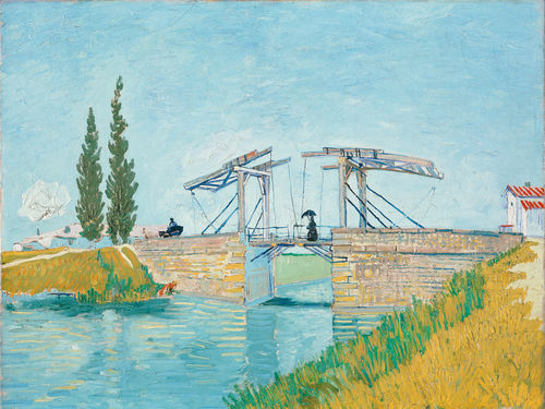Vincent van Gogh, <em>Il ponte di Langlois a Arles</em>, 1888, Olio su tela, 64 x 49.5 cm, Colonia, Wallraf-Richartz-Museum &amp; Fondation Corboud