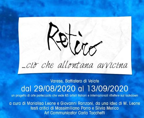 RETIRO … ciò che allontana avvicina, Battistero di Velate, Varese