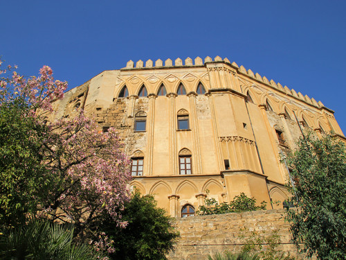 Palazzo dei Normani in Palermo, Sicily, Italy