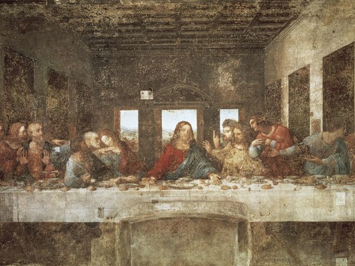 Leonardo da Vinci (1452-1519), <em>The Last Supper</em>, Milan, Santa Maria delle Grazie (St, Mary of Graces) | Photo: Everett - Art