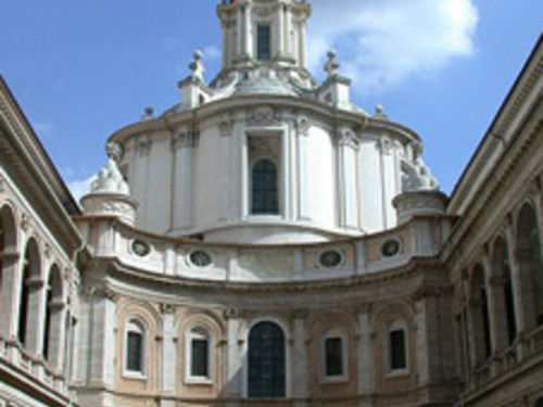 <em>Cupola della Chiesa di Sant'Ivo Alla Sapienza</em>, Quartiere di Sant'Eustachio, Roma, Francesco Borromini, 1642-60