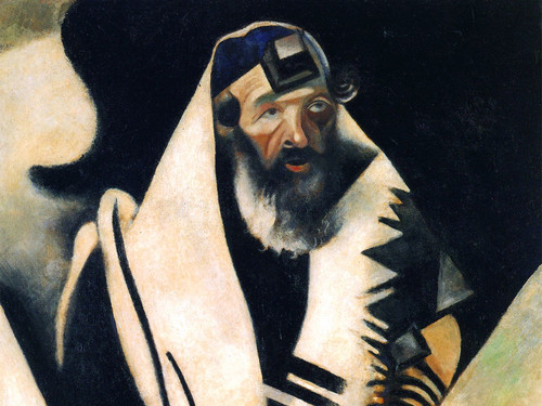 Marc Chagall, <em>Il Rabbino di Vitebsk</em>, 1914-1922, Olio su tela, Venezia, Ca’ Pesaro – Galleria Internazionale d’Arte Moderna | Courtesy Ca’ Pesaro – Galleria Internazionale d’Arte Moderna<br />