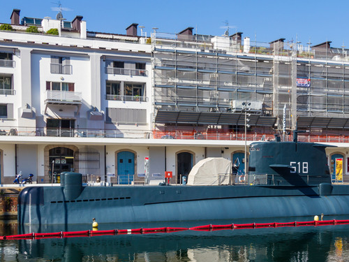 Il S518 Nazario Sauro, completato nel 1980 e dismesso nel 2002, dal settembre 2009 è divenuto una nave museo a Genoa come parte del Galata - Museo del mare | Foto: Philip Arno Photography / Shutterstock.com