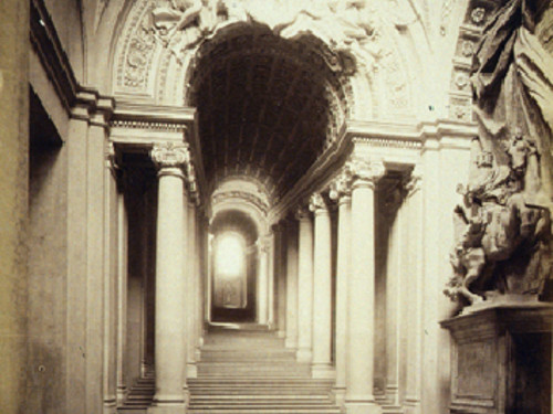 <em>Scala Regia in Vaticano</em>, <span style=