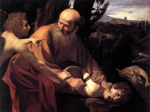 Sacrificio di Isacco,Galleria degli Uffizi, Firenze