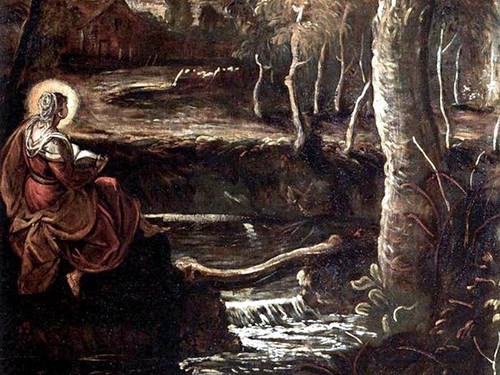 Tintoretto, <em>Maria in meditazione</em>, 1582-1586, Venezia, Scuola Grande di San Rocco