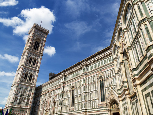 Il Campanile di Giotto della Cattedrale di Santa maria del Fiore, Firenze | Foto: Efired