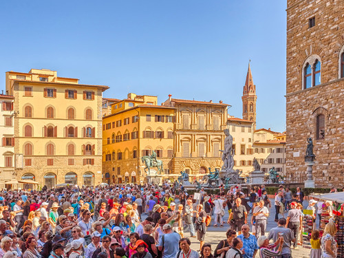 Piazza della Signoria, Firenze | Foto: BAHDANOVICH ALENA / Shutterstock.com