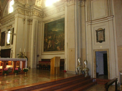 Pala d’altare con Storie di San Paolo e Barnaba di Simone Peterzano