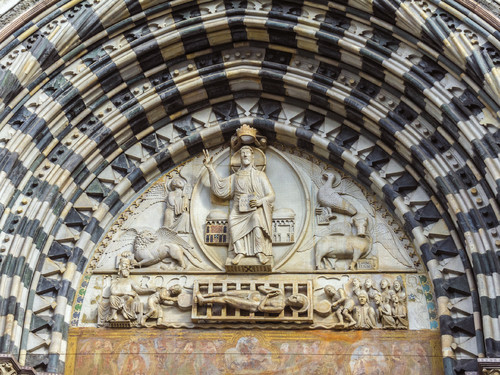 Dettaglio della Cattedrale di San Lorenzo a Genova | Foto: Kiev.Victor