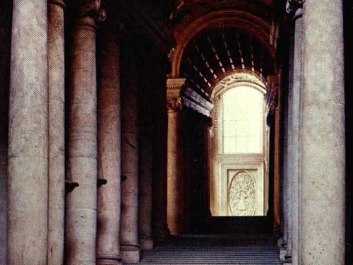 <em>Scala Regia in Vaticano</em>, <span style=