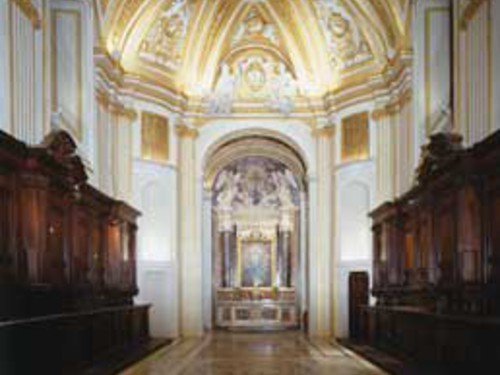 <em>Sagrestia di Sant'Agnese in Agone</em>, Francesco Borromini, 1653-57, Piazza Navona, Roma